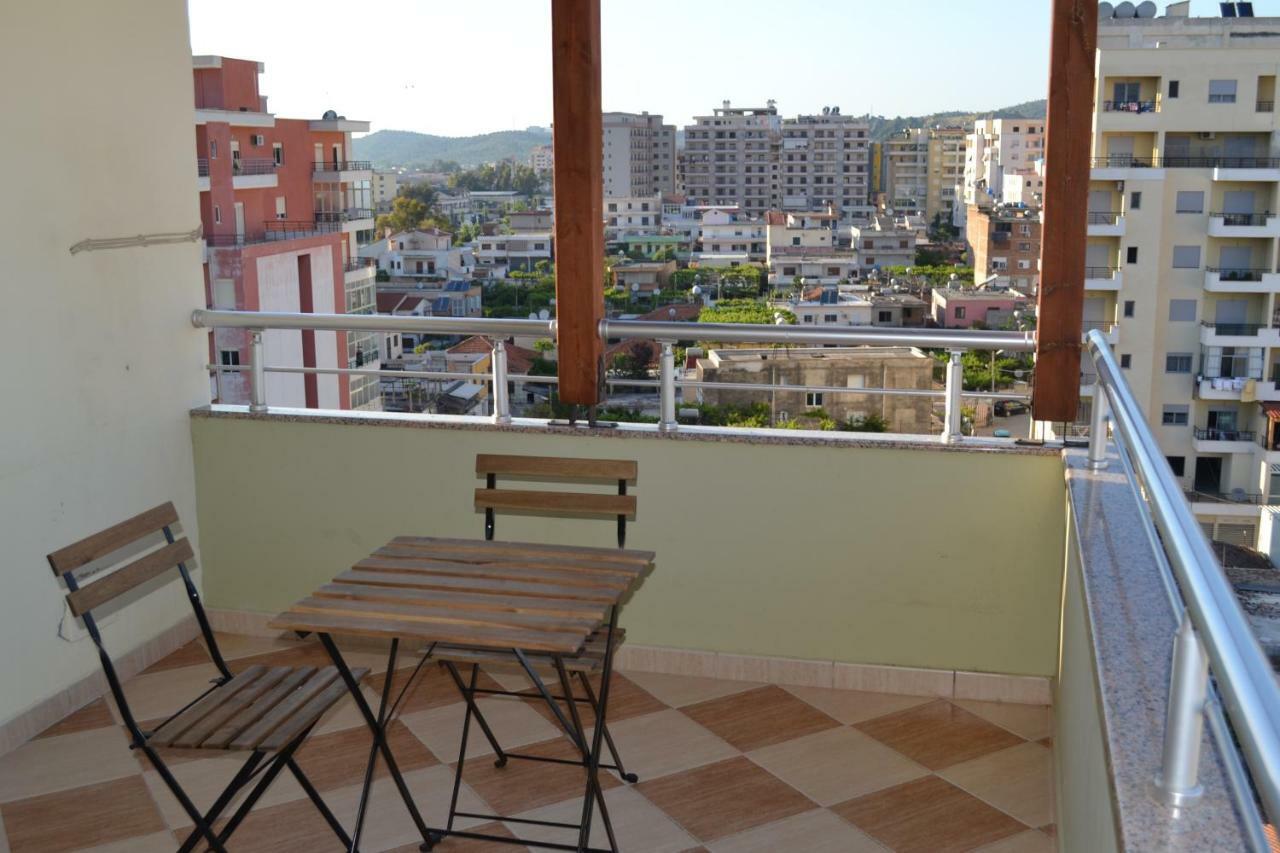Penthouse Terrace 4 Bedrooms Apartment Vlorë Eksteriør bilde